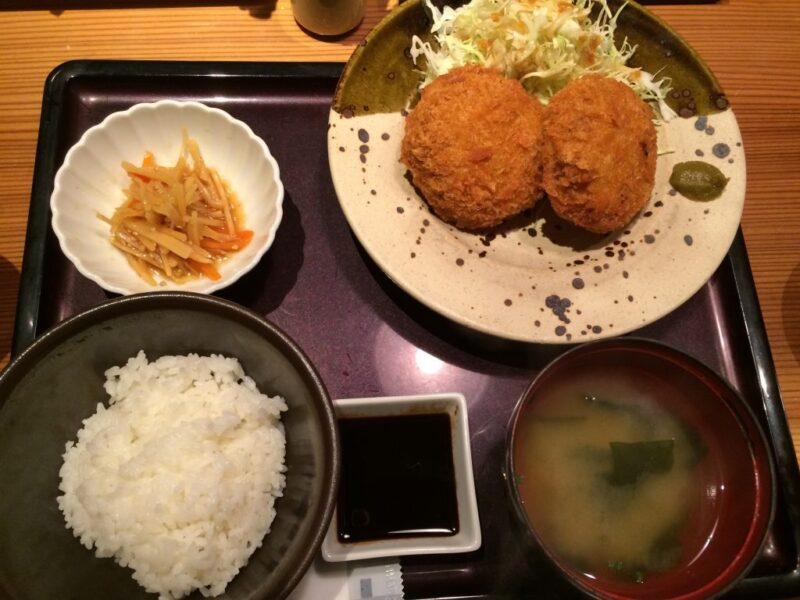 神戸三宮『博多もつ鍋やまや』から揚げと明太子食べ放題ランチ③