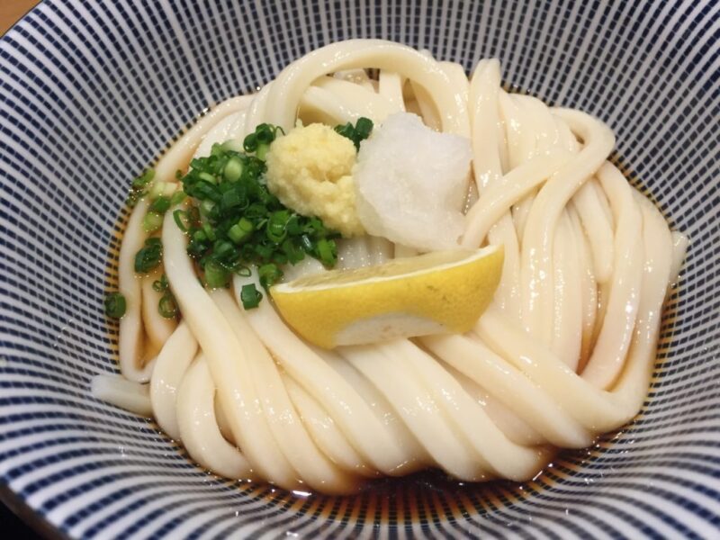 大阪『釜たけ流うどん駅前食堂ヨドバシ梅田店』カツ丼とから揚げぶっかけ！