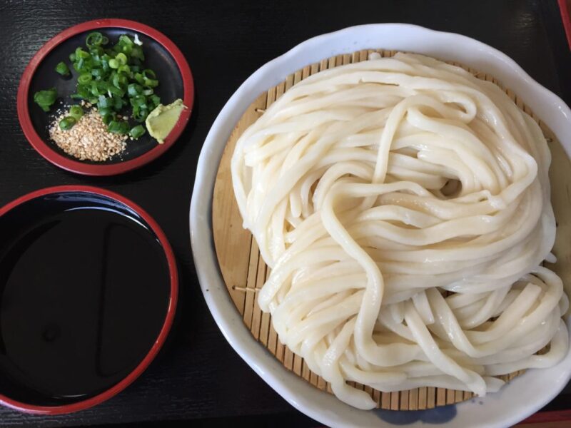 倉敷新田『さぬきうどん花みずき』日替わり定食とさぬきの夢のざるうどん！