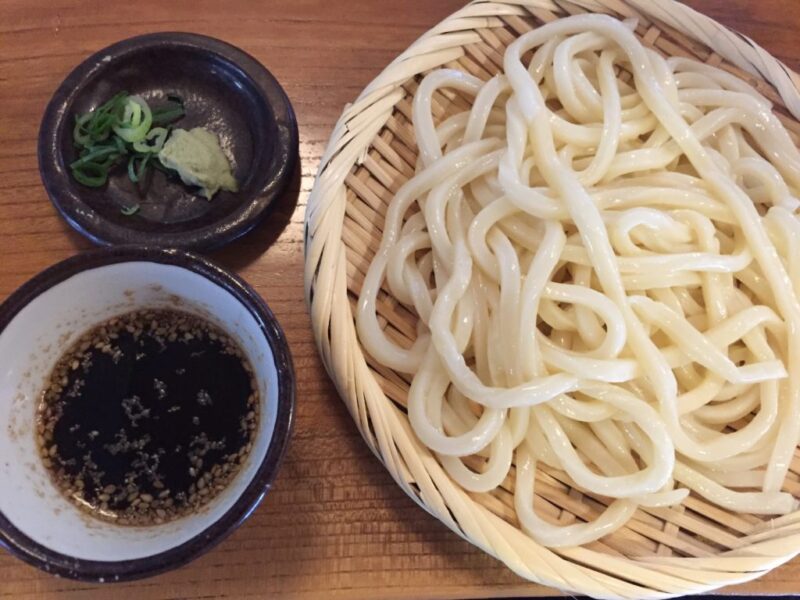 倉敷亀島『なか浦うどん』天乃や栄楽と同じ系列のざるうどんと肉うどん！