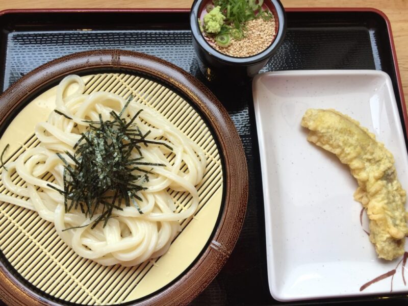 岡山うどん店『かばくろ製麺ちゃちゃぶー』青バナナ天ぷらとカレーうどん！