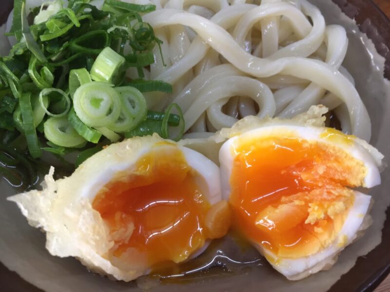 香川高松番町うどん屋『さか枝本店』全部自分で作るセルフのさぬきうどん！