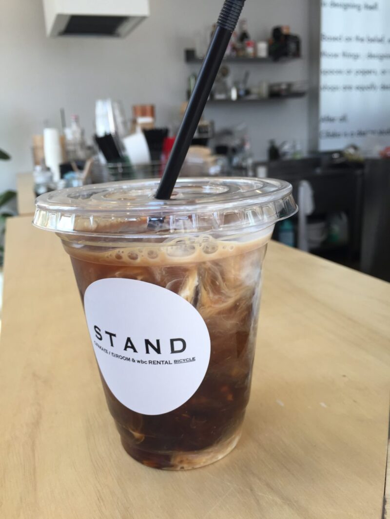 岡山野田屋町『STAND1-1』デザイン事務所シファカのカフェでコーヒー！