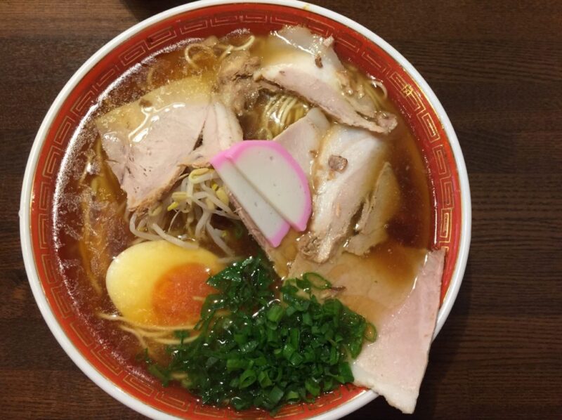 倉敷西中新田 中華蕎麦かたやま 行列の天神そばのラーメンが食べられる