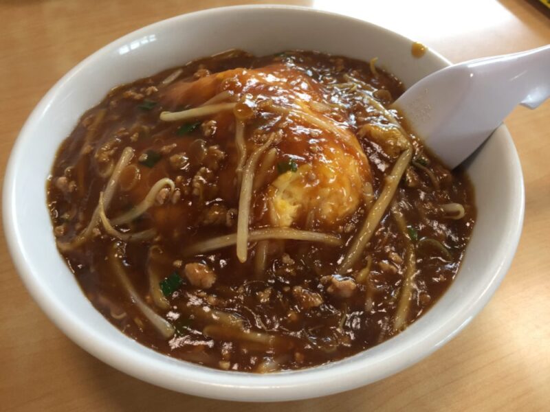 倉敷白楽町『台湾料理あじ仙』激辛台湾ラーメンとチャーハンランチ！