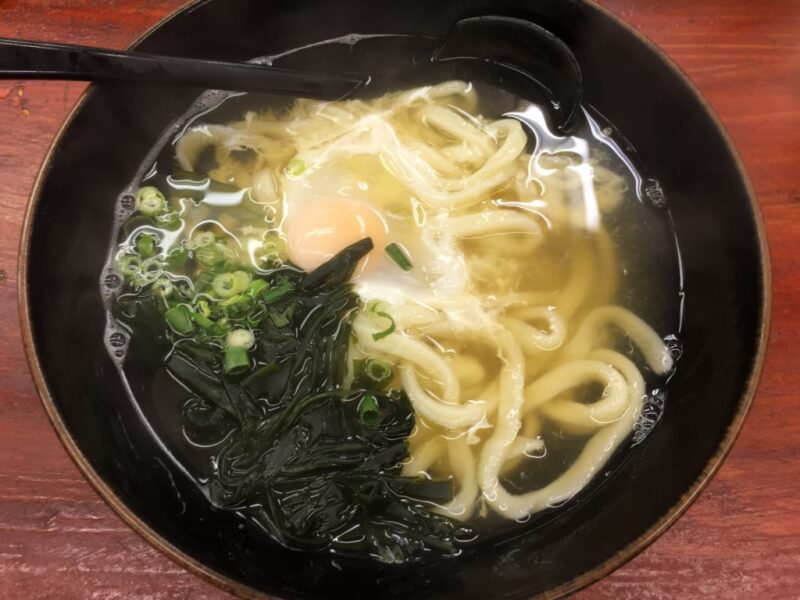 岡山大元『手打ちうどんぼっこう』夜７時半から朝４時までの深夜うどん！