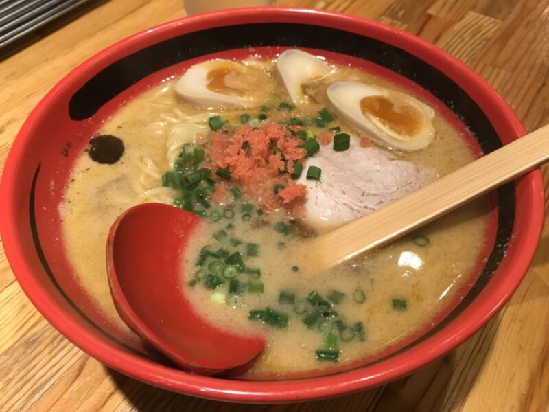 北海道札幌『えびそば一幻総本店』えびしおラーメンとえびおにぎりセット！