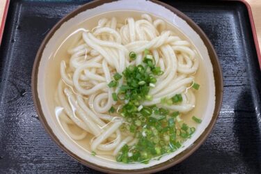 香川高松『上田製麺所』冬季限定しっぽくが美味しいセルフうどん店！
