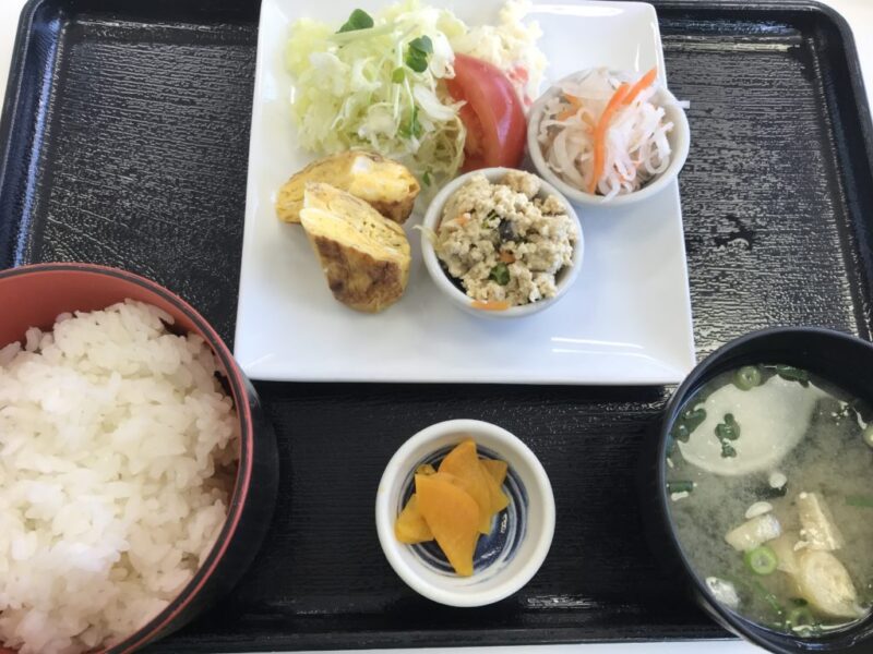 倉敷平成病院カフェ『スマイルキッチン』和食の朝食モーニングが嬉しい！