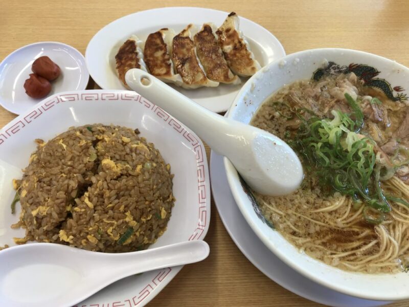 倉敷笹沖『来来亭』ラーメンもチャーハンも餃子も何を食べても美味しい！