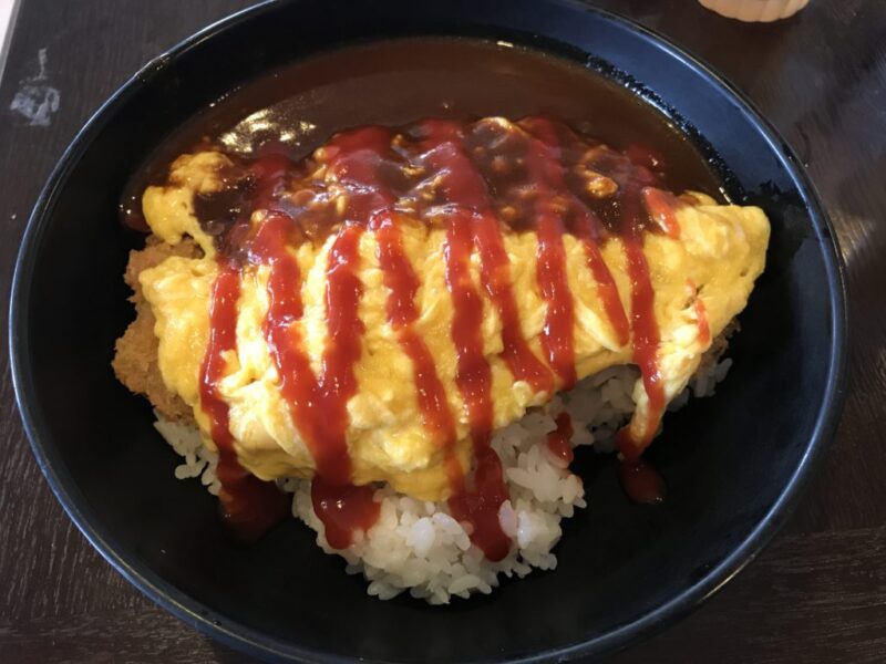 岡山大和町『かつ亭法界院店』デミカツ丼とデカ盛りチャレンジメニュー！