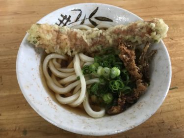 香川観音寺『上戸うどん』ゴリゴリのコシとイリコのＴＨＥさぬきうどん！