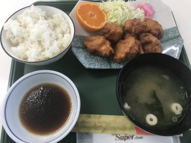 岡山玉野『レストランバイキング』食べ放題じゃない唐揚げ定食と海鮮丼！