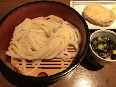 大阪梅田三番街『宮武讃岐うどん』本場香川のコシが強いぶっかけうどん！