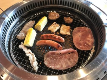 岡山倉敷『焼肉きんぐ』塩タンとぶっかけうどん食べ放題ランチ１９８０円！