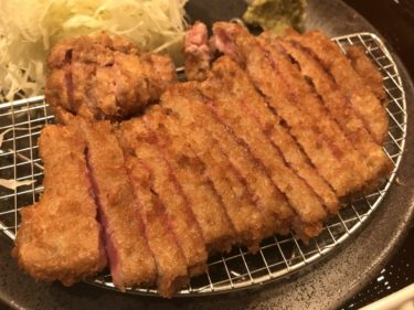 さんすて岡山『牛カツ京都勝牛』牛リブロースカツ膳でご飯食べ放題ランチ！