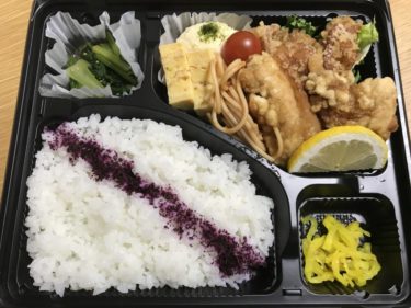 倉敷駅『KURASHIKI BENTO STAND』もとやで唐揚げ弁当と牛時雨煮巻き寿司！