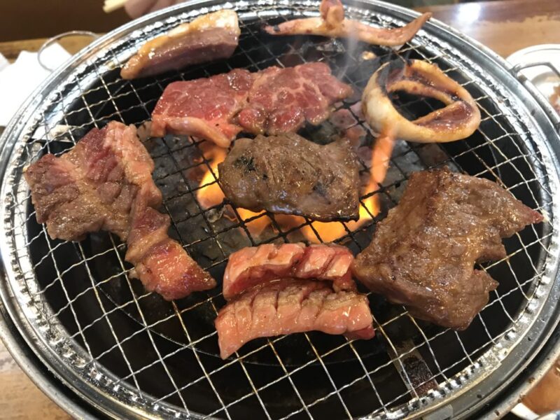 岡山中井町 焼肉亀八 きはち 中落カルビとハラミがリーズナブルで激ウマ