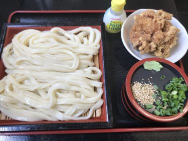 岡山矢掛町『若屋うどん』もちもち食感の肉ぶっかけと絶品鶏のから揚げ！