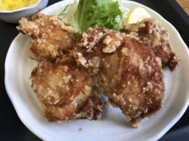 岡山勝央町『定食屋めしどき』海鮮丼とから揚げ定食にご飯食べ放題ランチ！