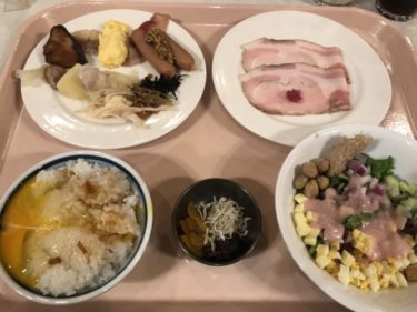 岡山湯郷温泉『ポピースプリングス』卵かけご飯食べ放題の朝食ビュッフェ！