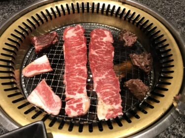 岡山清輝橋『熟成焼肉いちばん』牛フィレステーキとアイスクリーム食べ放題