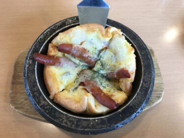 倉敷『ダイヤモンドピザ』辛いソーセージピザと豚しゃぶ冷製パスタランチ！