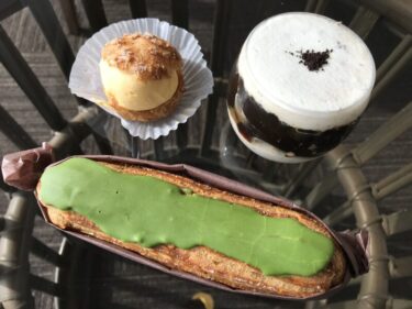 岡山玉野ケーキ屋『ル・リュバン』即完売のコーヒーゼリーと抹茶エクレア！