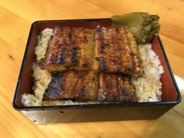 岡山野田屋町『まるまつラーメン』夏季限定うな重と鶏ガラ醤油ラーメン！