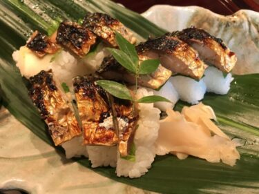 岡山西古松『さかな処和(なごみ)』色鮮やか松花堂弁当と焼きサバ寿司ランチ