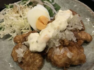 倉敷駅前『養老乃瀧』居酒屋でチキン南蛮定食と台湾風鶏のから揚げランチ！