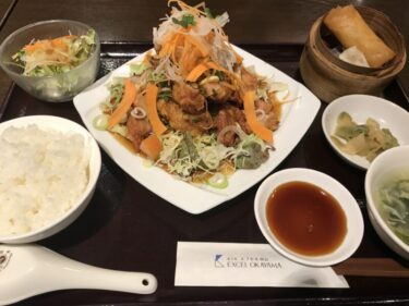 岡山本町『中華料理華菜家』香港風チャーハンと手包み小籠包ランチ！