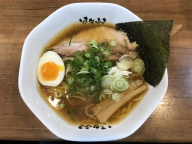 岡山駅元町『らーめんはなふさ』魚介鶏醤油ラーメンと豚骨醤油ラーメン！