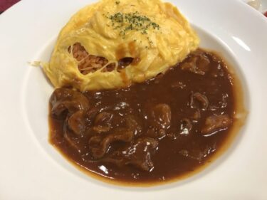 倉敷中央病院『温室のレストラン』倉敷国際ホテルの本格洋食オムライス！