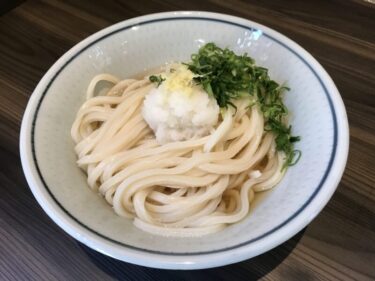 岡山豊成『うどん村豊成店』奇跡の細麺ぶっかけとタルタルソース鶏天ぷら！