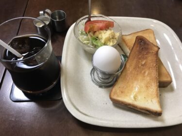 岡山駅西口『奥の細道』モーニング４００円とランチ５５０円の喫茶店！