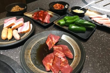 倉敷駅前『焼肉酒場へいや』全席個室で辛口カルビと韓国冷麺食べ放題！