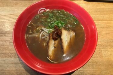 倉敷美観地区『小豆島ラーメンHISHIO』叉焼丼ランチと替玉食べ放題終了