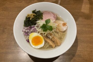 【移転】『麺酒一照庵 岡山本店』鶏中華そばクラムと炙り親鶏めしランチ！