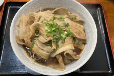 岡山駅前『らぁめん丈』さば醤油スープの豚しゃぶ肉ラーメン食べ放題！