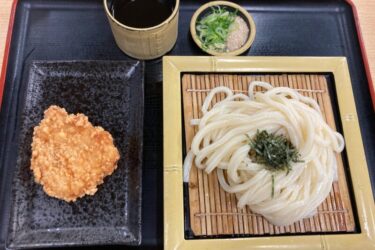 香川県『やなぎ屋西大浜店』２０時閉店で坂出北インター１分の鶏天うどん