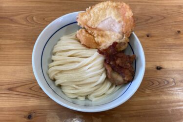 香川丸亀『准手打ちなさぬきうどん満福』とり天ざると伊吹いりこラーメン！