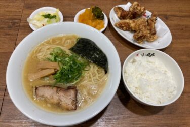 倉敷羽島『帰って来たとりのすけ』濃厚醤油ラーメンと鶏から揚げランチ！