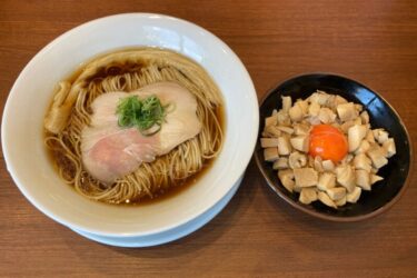 倉敷宮前『らぁ麺おお山』鴨出汁醤油ラーメンと炙りチャーシュー丼ランチ！