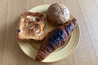 広島県尾道市Ｕ２『ブッチベーカリー』クロワッサンとレーズン食パン！