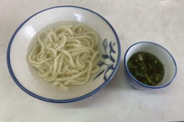 香川善通寺『はなや食堂』限定釜揚げうどんと黄色い手長ダコの天ぷら！