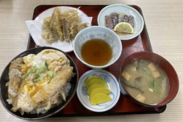 岡山県笠岡市『シャコ丼の店』シャコ天ぷら定食と笠岡ラーメンランチ！