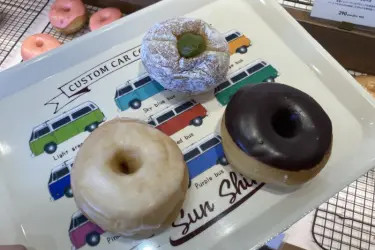 岡山総社『BLANKET DONUTS』１日３００個限定販売のチョコドーナツ！