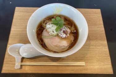 岡山総社市『麺処おぐら』比内地鶏スープと自家製麺の醤油ラーメン！