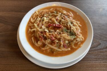 岡山今『イタリアンキッチンVANSAN』暗殺者のパスタと和風パスタランチ！